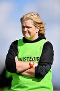 28 July 2018; Armagh joint manager Lorraine McCaffrey during the TG4 All-Ireland Ladies Football Senior Championship qualifier Group 2 Round 3 match between Armagh and Cork at Duggan Park in Ballinasloe, Galway. Photo by Harry Murphy/Sportsfile