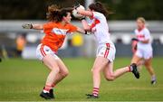 28 July 2018; / in action against / during the TG4 All-Ireland Ladies Football Senior Championship qualifier Group 2 Round 3 match between Armagh and Cork at Duggan Park in Ballinasloe, Galway. Photo by Harry Murphy/Sportsfile