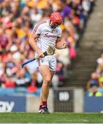 28 July 2018; Galway goalkeeper James Skehill celebrates his side's first goal during the GAA Hurling All-Ireland Senior Championship semi-final match between Galway and Clare at Croke Park in Dublin. Photo by David Fitzgerald/Sportsfile