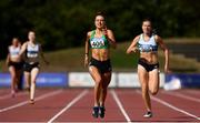 28 July 2018; Sophie Becker of St. Joseph's A.C., Co. Kilkenny, competing in the Senior Women 400m event during the Irish Life Health National Senior T&F Championships Day 1 at Morton Stadium in Santry, Dublin. Photo by Sam Barnes/Sportsfile