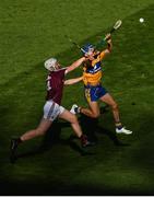 28 July 2018; Shane O'Donnell of Clare in action against John Hanbury of Galway during the GAA Hurling All-Ireland Senior Championship semi-final match between Galway and Clare at Croke Park in Dublin. Photo by Ramsey Cardy/Sportsfile