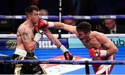 28 July 2018; Anthony Fowler, right, and Craig O'Brien during their Super-Welterweight contest at The O2 Arena in London, England. Photo by Stephen McCarthy/Sportsfile