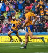 28 July 2018; Aron Shanagher of Clare celebrates after scoring his side's first goal of the game during the GAA Hurling All-Ireland Senior Championship semi-final match between Galway and Clare at Croke Park in Dublin. Photo by David Fitzgerald/Sportsfile