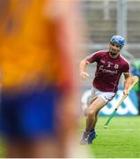 28 July 2018; Johnny Coen of Galway celebrates a point which put his side in the lead in the dying seconds during the GAA Hurling All-Ireland Senior Championship semi-final match between Galway and Clare at Croke Park in Dublin. Photo by David Fitzgerald/Sportsfile