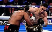 28 July 2018; Joseph Parker, right, during his Heavyweight contest with Dillian Whyte at The O2 Arena in London, England. Photo by Stephen McCarthy/Sportsfile
