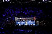 28 July 2018; Dillian Whyte, left, and Joseph Parker during their Heavyweight contest at The O2 Arena in London, England. Photo by Stephen McCarthy/Sportsfile