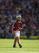 28 July 2018; David Hurley, Claremorris Boys National School, Mayo, representing Galway, during the INTO Cumann na mBunscol GAA Respect Exhibition Go Games at the GAA Hurling All-Ireland Senior Championship semi-final match between Galway and Clare at Croke Park in Dublin. Photo by Ray McManus/Sportsfile