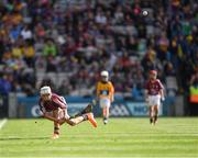 28 July 2018; Orin Burke, St Plunkett N.S., Athenry, Galway, during the INTO Cumann na mBunscol GAA Respect Exhibition Go Games at the GAA Hurling All-Ireland Senior Championship semi-final match between Galway and Clare at Croke Park in Dublin. Photo by Ray McManus/Sportsfile