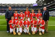 29 July 2018; The Cork team ahead of the INTO Cumann na mBunscol GAA Respect Exhibition Go Games at the GAA Hurling All-Ireland Senior Championship semi-final match between Cork and Limerick at Croke Park in Dublin. Photo by Ramsey Cardy/Sportsfile