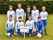 29 July 2018; The Newbridge Town squad during Ireland's premier underaged soccer tournament, the Volkswagen Junior Masters. The competition sees U13 teams from around Ireland compete for the title and a €2,500 prize for their club, over the days of July 28th and 29th, at AUL Complex in Dublin. Photo by Seb Daly/Sportsfile