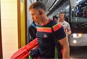 29 July 2018; Anthony Nash of Cork arrives prior to the GAA Hurling All-Ireland Senior Championship semi-final match between Cork and Limerick at Croke Park in Dublin. Photo by Brendan Moran/Sportsfile