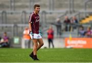 29 July 2018; Aidan Halloran of Galway reacts during the Electric Ireland GAA Football All-Ireland Minor Championship Quarter-Final between Galway and Clare at Bord Na Mona O'Connor Park in Tullamore, Co Offaly. Photo by Harry Murphy/Sportsfile