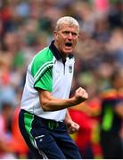 29 July 2018; Limerick manager John Kiely late in the the GAA Hurling All-Ireland Senior Championship semi-final match between Cork and Limerick at Croke Park in Dublin. Photo by Ramsey Cardy/Sportsfile