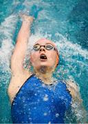 29 July 2018; Maria Godden on her way to winning the 200 Meter Backstroke age 16 final during the Irish National Long Course Swimming Championships at the NSC in Abbotstown, Dublin. Photo by David Fitzgerald/Sportsfile