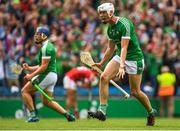 29 July 2018; Kyle Hayes of Limerick celebrates at the final whistle after the GAA Hurling All-Ireland Senior Championship semi-final match between Cork and Limerick at Croke Park in Dublin. Photo by Piaras Ó Mídheach/Sportsfile