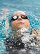 29 July 2018; Jenni Beattie competing in the 400 meter Medley Relay age 15 and over first heat final during the Irish National Long Course Swimming Championships at the NSC in Abbotstown, Dublin. Photo by David Fitzgerald/Sportsfile