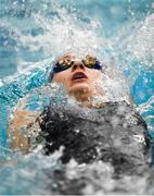 29 July 2018; Jenni Beattie competing in the 400 meter Medley Relay age 15 and over first heat final during the Irish National Long Course Swimming Championships at the NSC in Abbotstown, Dublin. Photo by David Fitzgerald/Sportsfile