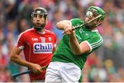 29 July 2018; Shane Dowling of Limerick scores a point in the first half of extra-time during the GAA Hurling All-Ireland Senior Championship semi-final match between Cork and Limerick at Croke Park in Dublin. Photo by Piaras Ó Mídheach/Sportsfile