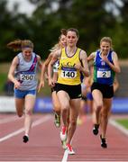 29 July 2018; Ciara Mageean of U.C.D. A.C., Co. Dublin, on her way to winning the Senior Women 1500m event during the Irish Life Health National Senior T&F Championships Day 2 at Morton Stadium in Santry, Dublin. Photo by Sam Barnes/Sportsfile