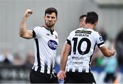 29 July 2018; Patrick Hoban of Dundalk celebrates after scoring his sides second goal during the SSE Airtricity League Premier Division match between Dundalk and Bohemians at Oriel Park in Dundalk, Co Louth. Photo by Oliver McVeigh/Sportsfile