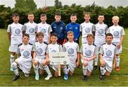 29 July 2018; The Crumlin United squad during Ireland's premier underaged soccer tournament, the Volkswagen Junior Masters. The competition sees U13 teams from around Ireland compete for the title and a €2,500 prize for their club, over the days of July 28th and 29th, at AUL Complex in Dublin. Photo by Seb Daly/Sportsfile