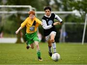 29 July 2018; Action from Roscommon Cubs against Mullingar Athletic, during Ireland's premier underaged soccer tournament, the Volkswagen Junior Masters. The competition sees U13 teams from around Ireland compete for the title and a €2,500 prize for their club, over the days of July 28th and 29th, at AUL Complex in Dublin. Photo by Seb Daly/Sportsfile