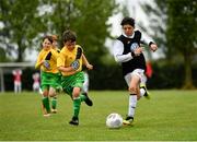 29 July 2018; Action from Roscommon Cubs against Mullingar Athletic, during Ireland's premier underaged soccer tournament, the Volkswagen Junior Masters. The competition sees U13 teams from around Ireland compete for the title and a €2,500 prize for their club, over the days of July 28th and 29th, at AUL Complex in Dublin. Photo by Seb Daly/Sportsfile