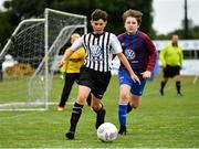 29 July 2018; Action from Arklow Town against East Meath United, during Ireland's premier underaged soccer tournament, the Volkswagen Junior Masters. The competition sees U13 teams from around Ireland compete for the title and a €2,500 prize for their club, over the days of July 28th and 29th, at AUL Complex in Dublin. Photo by Seb Daly/Sportsfile