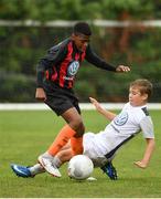 29 July 2018; Action from St Kevin's against Crumlin United during Ireland's premier underaged soccer tournament, the Volkswagen Junior Masters. The competition sees U13 teams from around Ireland compete for the title and a €2,500 prize for their club, over the days of July 28th and 29th, at AUL Complex in Dublin. Photo by Seb Daly/Sportsfile