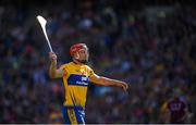 28 July 2018; John Conlon of Clare during the GAA Hurling All-Ireland Senior Championship semi-final match between Galway and Clare at Croke Park in Dublin. Photo by Ray McManus/Sportsfile