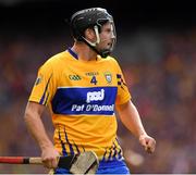 28 July 2018; Jack Browne of Clare during the GAA Hurling All-Ireland Senior Championship semi-final match between Galway and Clare at Croke Park in Dublin. Photo by Ray McManus/Sportsfile