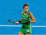29 July 2018; Anna O’Flanagan of Ireland during the Women's Hockey World Cup Finals Group B match between England and Ireland at Lee Valley Hockey Centre, QE Olympic Park in London, England. Photo by Craig Mercer/Sportsfile