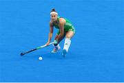 29 July 2018; Elena Tice of Ireland in action during the Women's Hockey World Cup Finals Group B match between England and Ireland at Lee Valley Hockey Centre, QE Olympic Park in London, England. Photo by Craig Mercer/Sportsfile