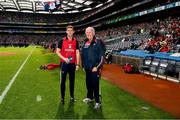 29 July 2018; Dr Con Murphy, right, and his son Dr Colm Murphy before the GAA Hurling All-Ireland Senior Championship semi-final match between Cork and Limerick at Croke Park in Dublin. Photo by Ray McManus/Sportsfile