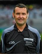28 July 2018; Referee Patrick Murphy before the Electric Ireland GAA Hurling All-Ireland Minor Championship Semi-Final match between Dublin and Galway at Croke Park in Dublin. Photo by Ray McManus/Sportsfile