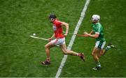 29 July 2018; Darragh Fitzgibbon of Cork in action against Aaron Gillane of Limerick during the GAA Hurling All-Ireland Senior Championship semi-final match between Cork and Limerick at Croke Park in Dublin. Photo by Brendan Moran/Sportsfile