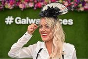 31 July 2018; Marcella McCoy, from Dundalk, Louth poses for a portrait prior to racing at the Galway Races Summer Festival 2018, in Ballybrit, Galway. Photo by Seb Daly/Sportsfile
