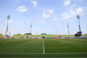 1 August 2018; A general view of AEK Arena prior to a Dundalk training session at the in Larnaca, Cyprus. Photo by Stephen McCarthy/Sportsfile