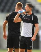 1 August 2018; Dane Massey during a Dundalk training session at the AEK Arena in Larnaca, Cyprus. Photo by Stephen McCarthy/Sportsfile