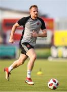 1 August 2018; Sean Hoare during a Dundalk training session at the AEK Arena in Larnaca, Cyprus. Photo by Stephen McCarthy/Sportsfile