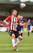 12 July 2018; Benjamin Fisk of Derry City during the UEFA Europa League 1st Qualifying Round First Leg match between Derry City and Dinamo Minsk at Brandywell Stadium in Derry. Photo by Oliver McVeigh/Sportsfile