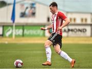 12 July 2018; Conor McDermott of Derry City during the UEFA Europa League 1st Qualifying Round First Leg match between Derry City and Dinamo Minsk at Brandywell Stadium in Derry. Photo by Oliver McVeigh/Sportsfile