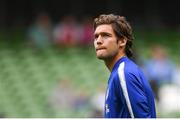 1 August 2018; Marcos Alonso of Chelsea ahead of the International Champions Cup match between Arsenal and Chelsea at the Aviva Stadium in Dublin. Photo by Ramsey Cardy/Sportsfile