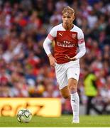 1 August 2018; Emile Smith Rowe of Arsenal during the International Champions Cup 2018 match between Arsenal and Chelsea at the Aviva Stadium in Dublin. Photo by Sam Barnes/Sportsfile