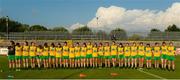 9 June 2018; The Donegal team before the TG4 Ulster Ladies SFC semi-final match between Donegal and Monaghan at Healy Park in Omagh, County Tyrone.  Photo by Oliver McVeigh/Sportsfile