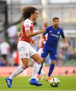 1 August 2018; Mattéo Guendouzi of Arsenal during the International Champions Cup match between Arsenal and Chelsea at the Aviva Stadium in Dublin. Photo by Ramsey Cardy/Sportsfile