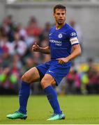 1 August 2018; César Azpillicueta of Chelsea during the International Champions Cup match between Arsenal and Chelsea at the Aviva Stadium in Dublin. Photo by Ramsey Cardy/Sportsfile