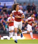 1 August 2018; Mattéo Guendouzi of Arsenal during the International Champions Cup match between Arsenal and Chelsea at the Aviva Stadium in Dublin. Photo by Ramsey Cardy/Sportsfile