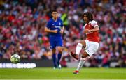 1 August 2018; Mohamed Elneny of Arsenal during the International Champions Cup match between Arsenal and Chelsea at the Aviva Stadium in Dublin.  Photo by Sam Barnes/Sportsfile