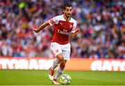 1 August 2018; Henrikh Mkhitaryan of Arsenal during the International Champions Cup match between Arsenal and Chelsea at the Aviva Stadium in Dublin.  Photo by Sam Barnes/Sportsfile